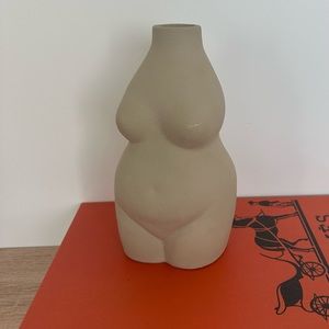 small body ceramic vase